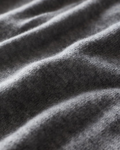 Mongolian Cashmere Full Zip Sweater - S / Teak