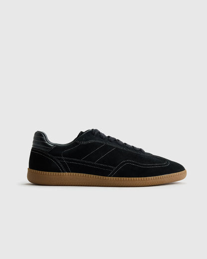 Italian Suede Gum Sole Sneaker - 5 / Birch