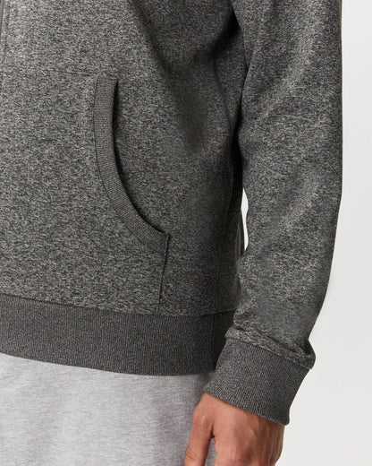 Flowknit Performance Full-Zip Chest Pocket Hoodie - XS / Heather Deep Navy