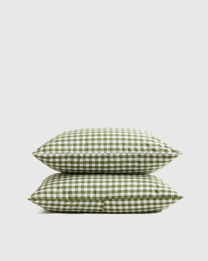 Organic Crisp Percale Sham Set - Standard / White