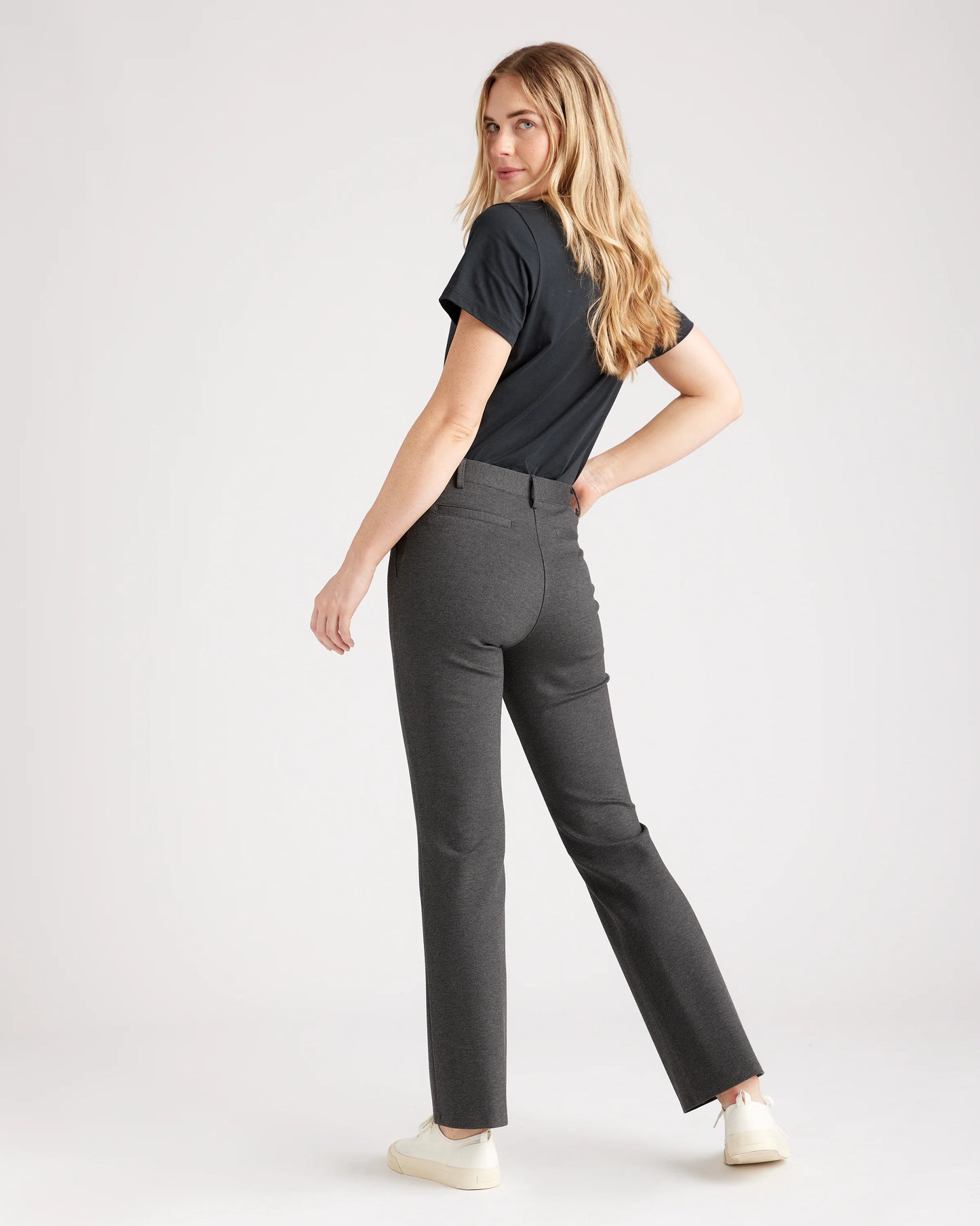 Ultra-Stretch Ponte Bootcut Pants - XS / Roasted Pecan