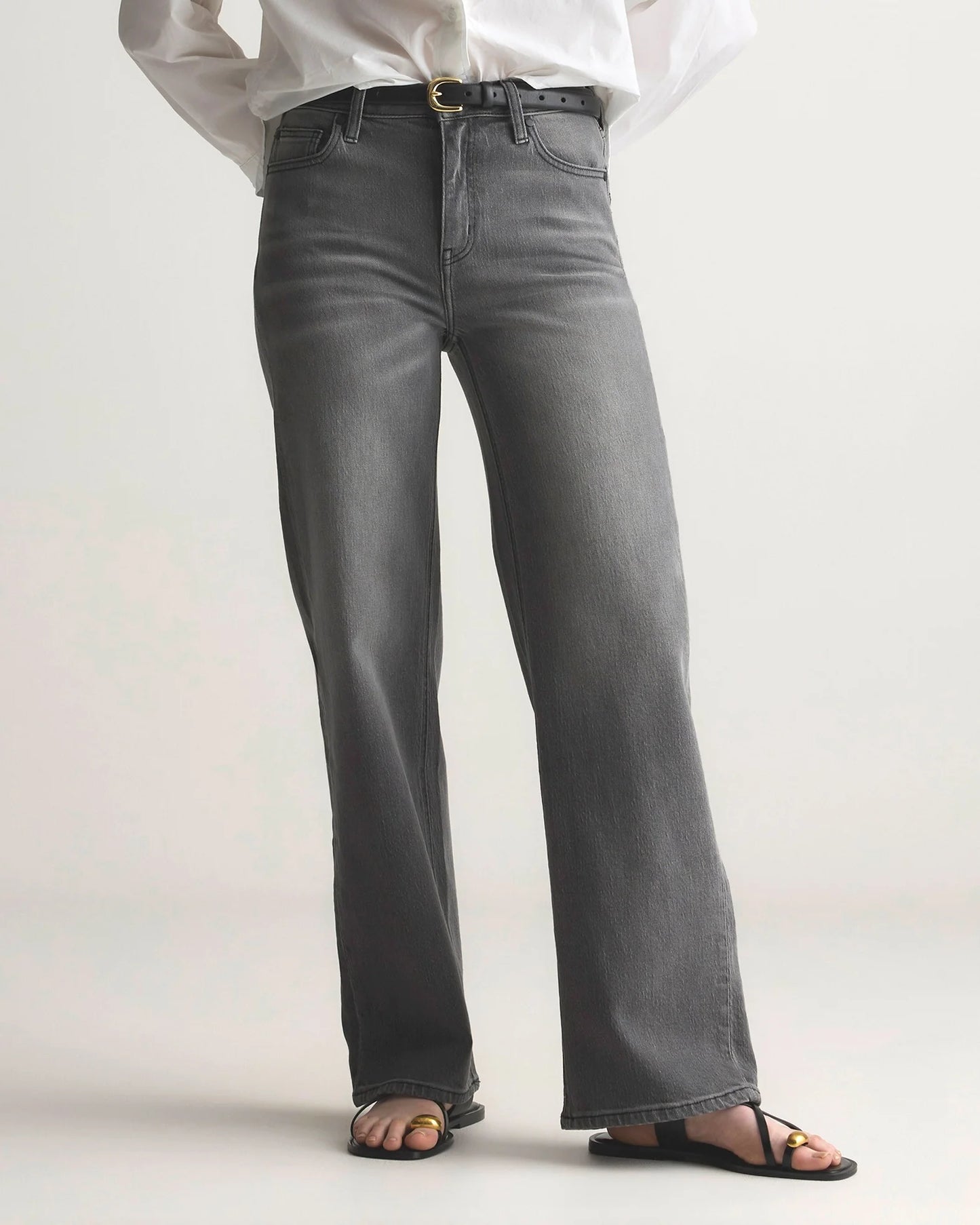 Bella Stretch Relaxed Straight Jeans - 24 / Atlantic Blue