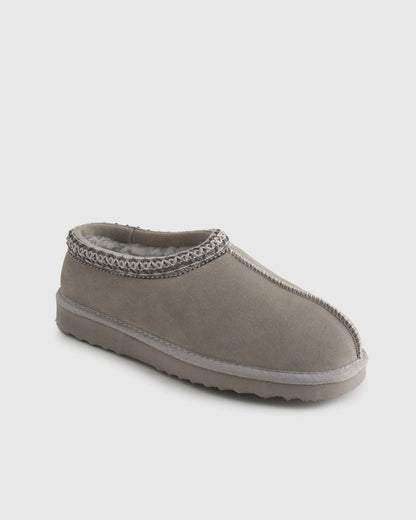 Australian Shearling Clog Slipper - 5 / Pecan
