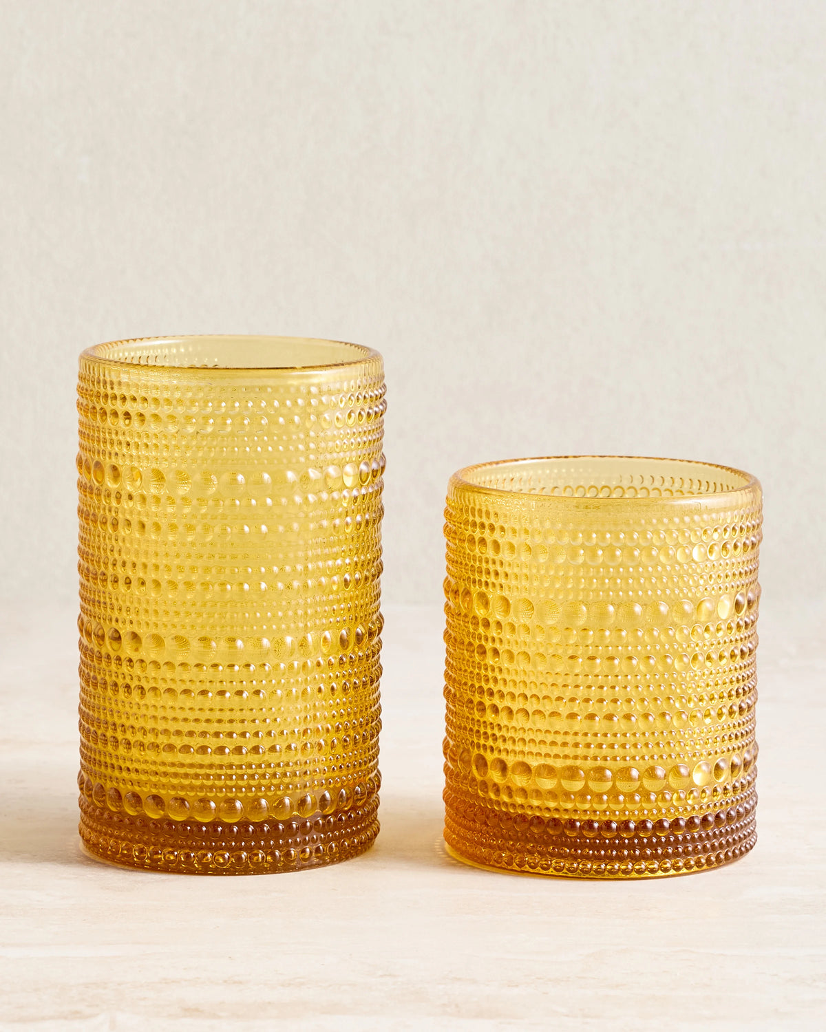 Jupiter Tall Glass Tumbler (Set of 6) - One Size / Fern Green