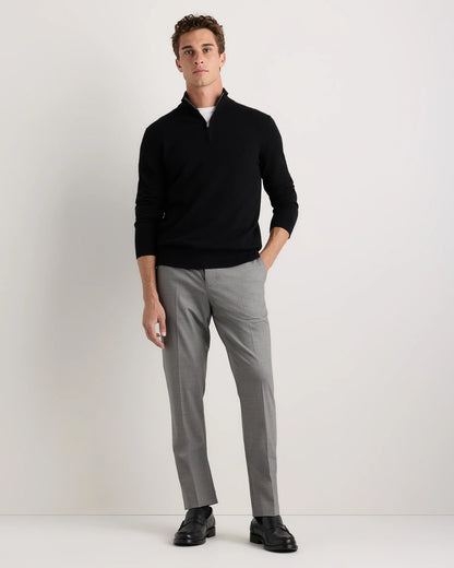Stretch Wool Dress Pants - Slim - 30X30 / Grey Melange