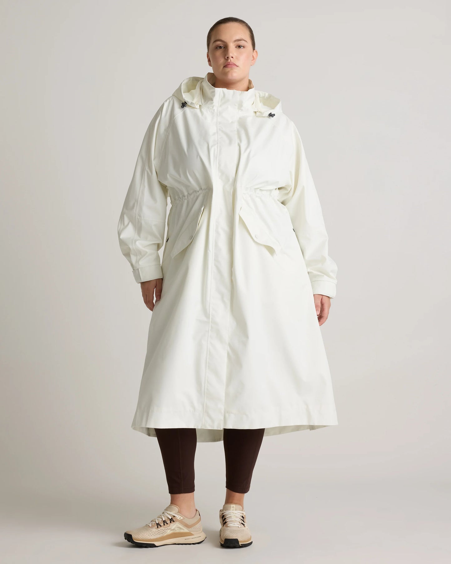 Weather Proof Rain Trench Coat - XS / Dark Spruce