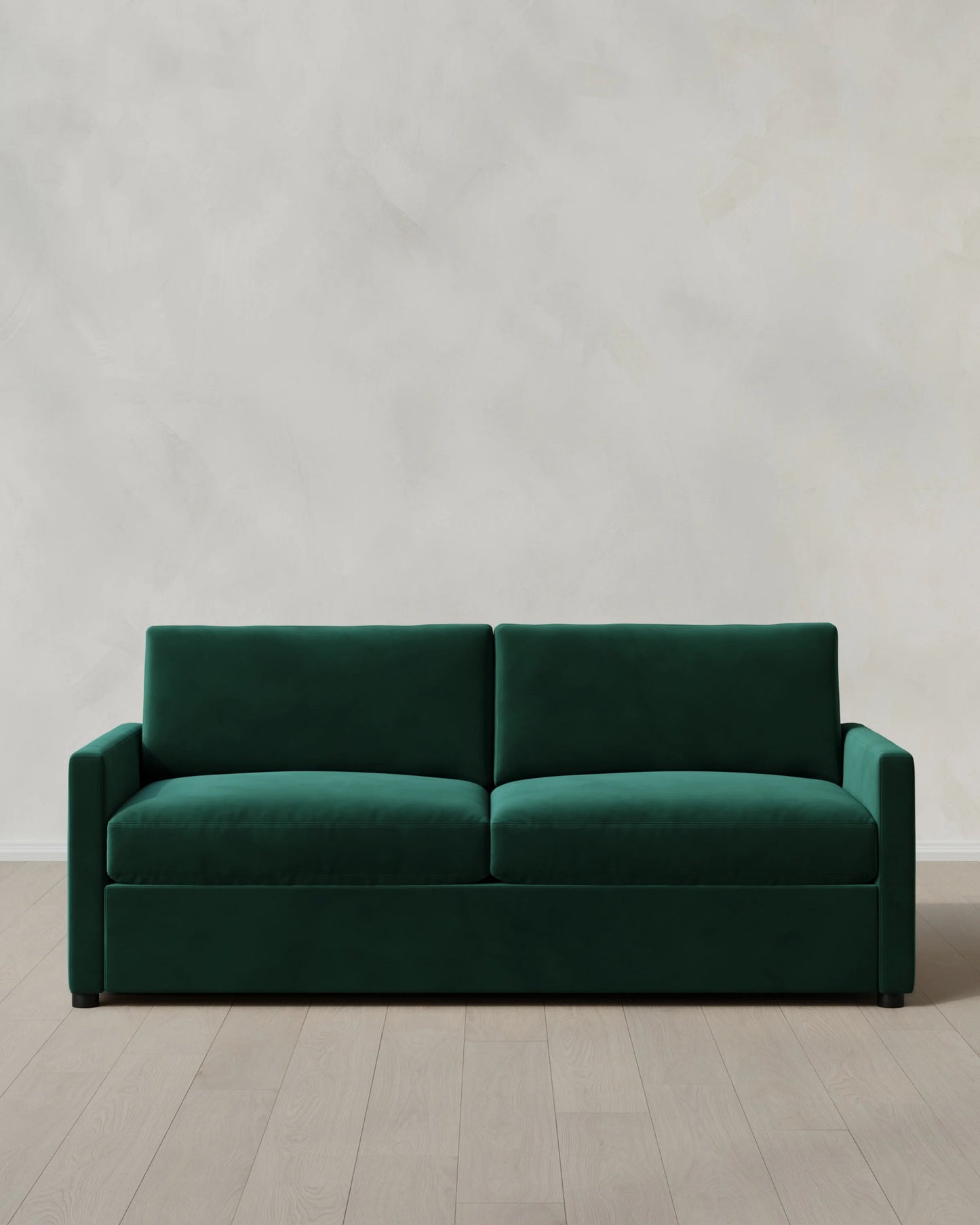Brennan Sofa in Performance Velvet - 7ft / Taupe