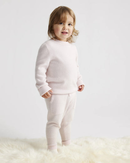 Washable Cashmere Crewneck Sweater - 0-3M / Varsity Red