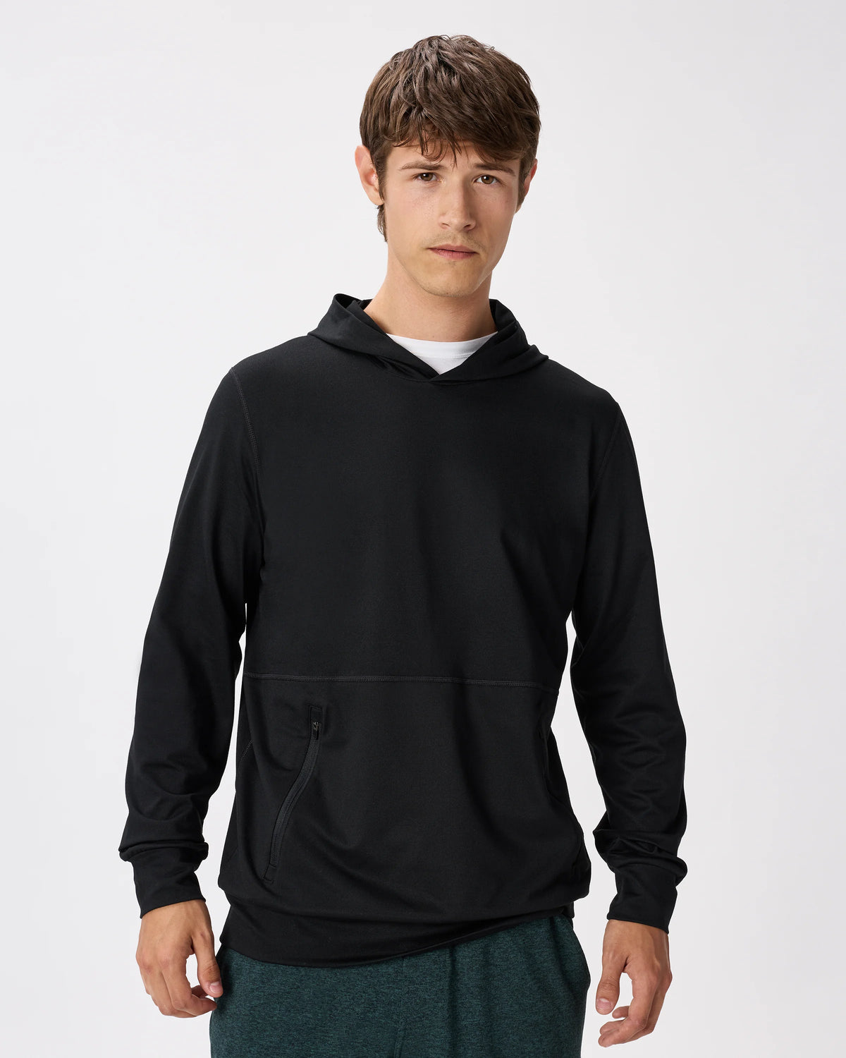 Flowknit Performance Hoodie - XS / Heather Coffee Bean Brown