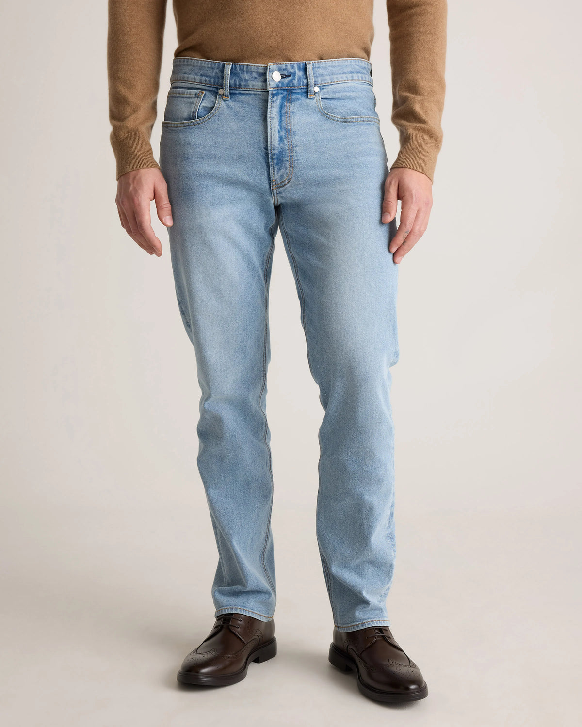 Warren Stretch Straight Jeans - 30X30 / Arctic Blue
