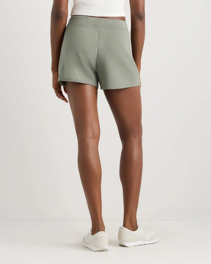 SuperSoft Fleece Shorts - XS / Smoked Thyme Green