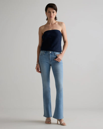 Luna Stretch Flare Jeans - 24 / Black