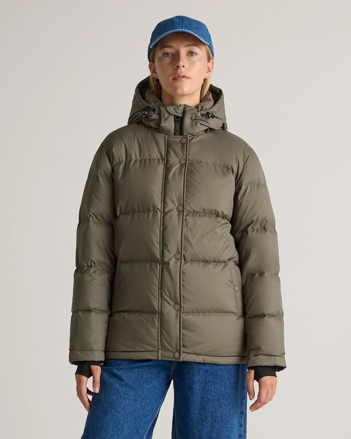 Responsible Down Puffer Jacket - XS / Sea Spray Green