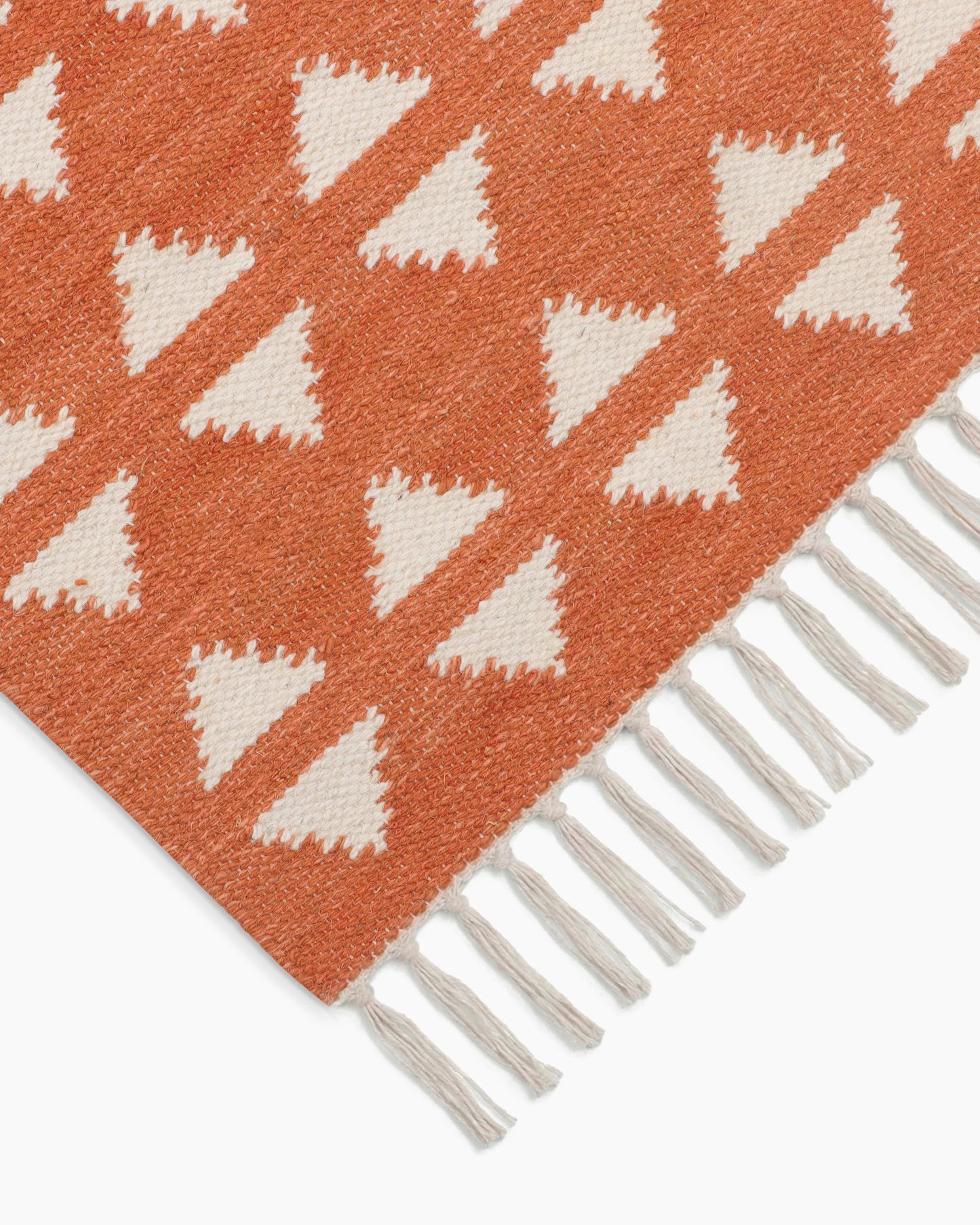 Shay Wool Kilim Rug - 3' x 5' / Brick