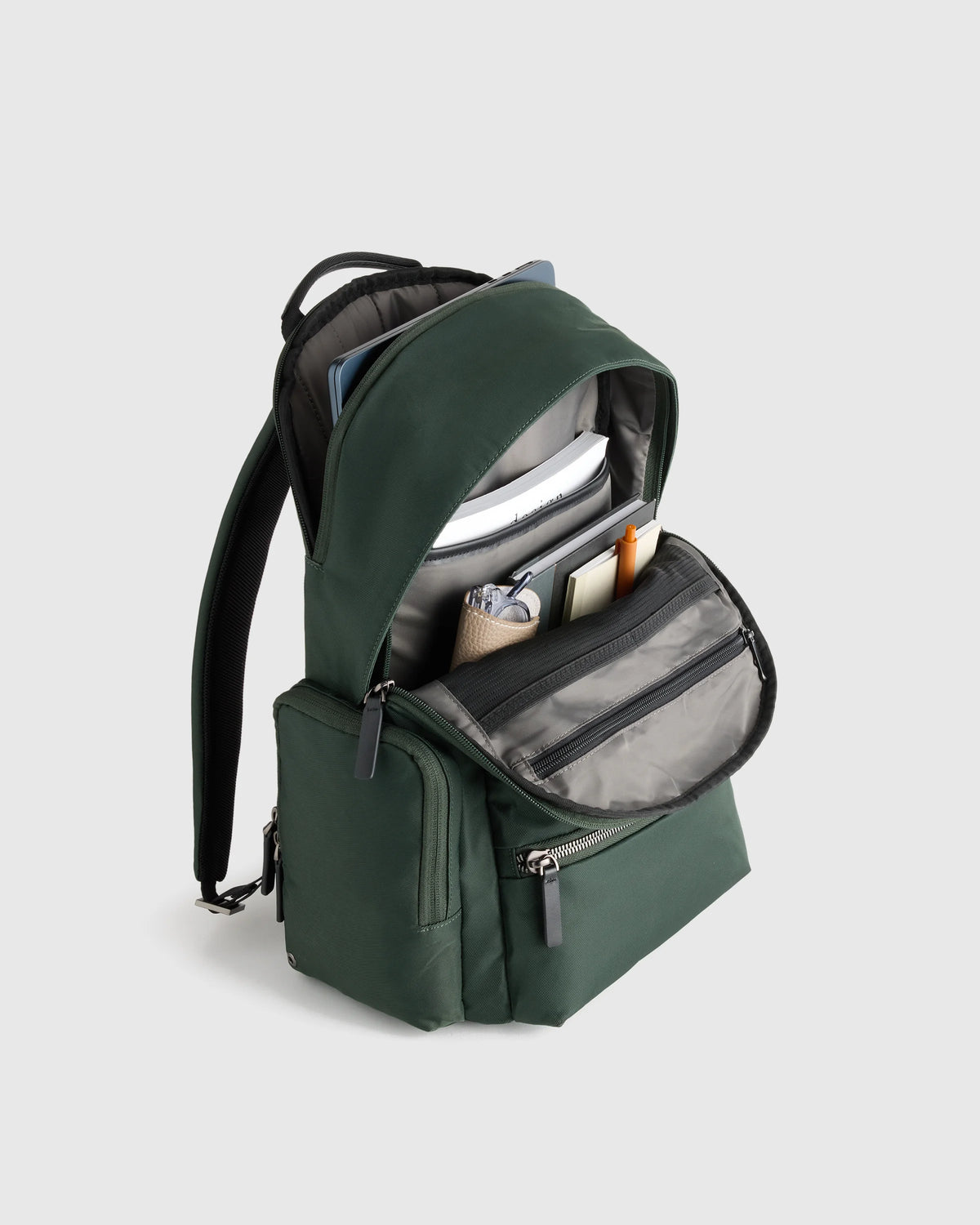 Voyage Nylon Commuter Backpack - One Size / Black