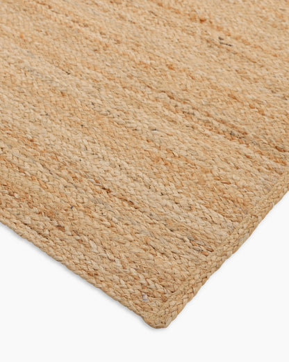 Sol Hand-Braided Jute Rug - 5' x 8' / Natural