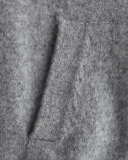 Washable Cashmere Full Zip Hoodie - 3-6M / True Navy