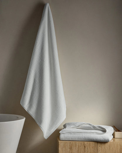 Plush Organic Turkish Cotton Bath Sheet (Set of 2) - One Size / White