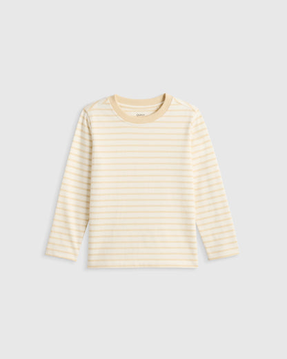 100% Organic Cotton Jersey Long Sleeve Tee - 2T / Dino Sketch