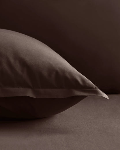 Organic Crisp Percale Euro Sham - Euro / White