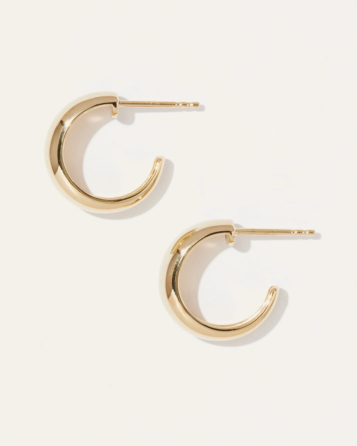 Chunky Hoops - One Size / Gold Vermeil