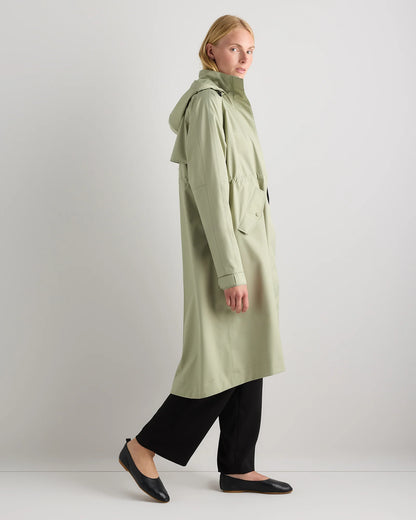 Weather Proof Rain Trench Coat - XS / Dark Spruce