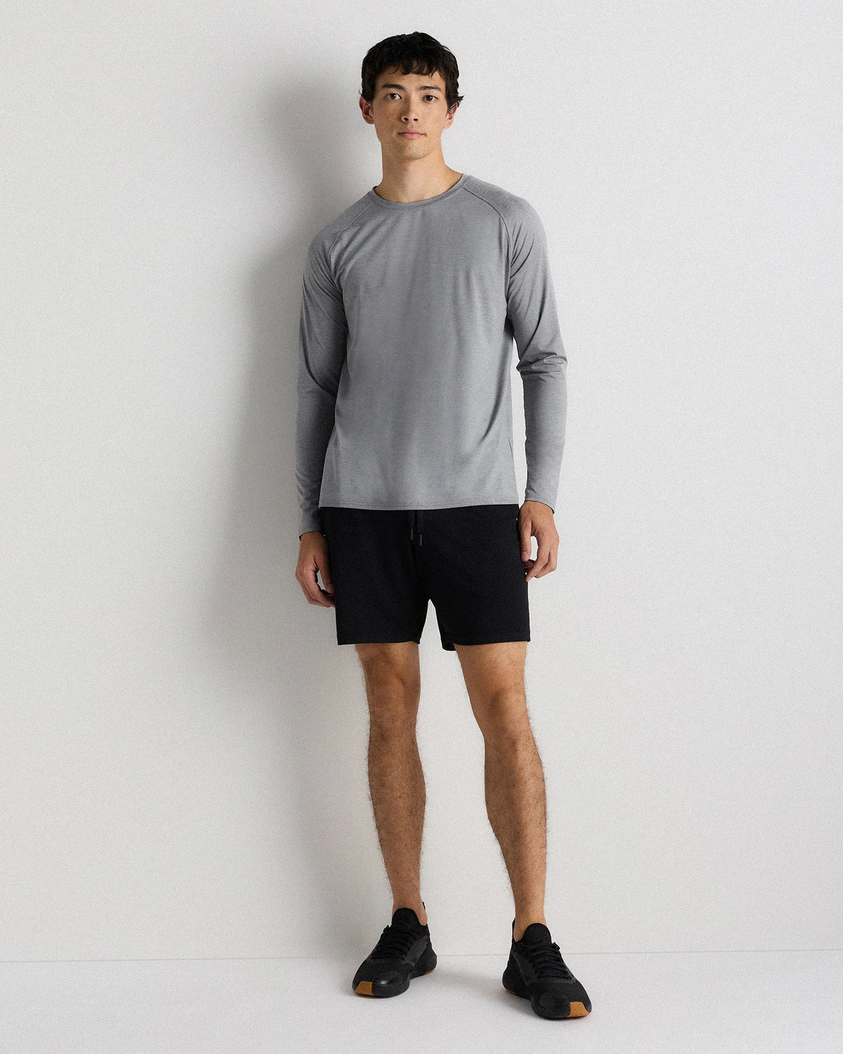 Flowknit Breeze Performance Long Sleeve Tee - XS / Heather Grey