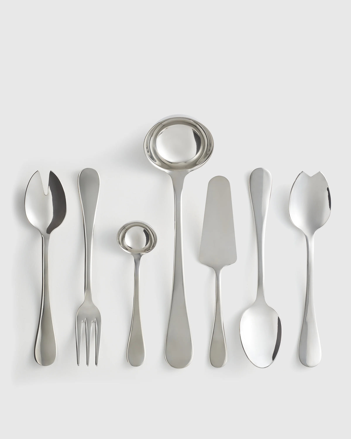 Brescia 7-Pc Serving Utensil Set by Mepra - One Size / Polished Stainless Steel