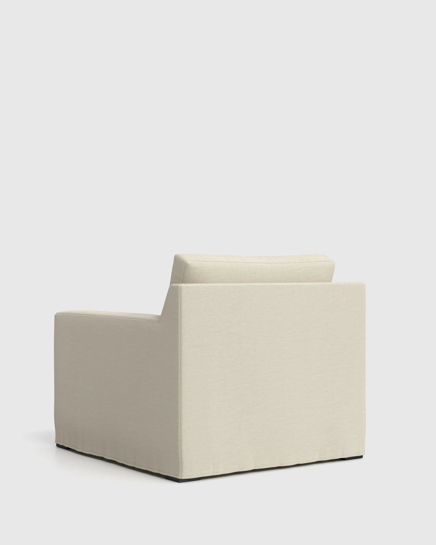 Ellery Slipcover Chair in Performance Linen - One Size / Sand