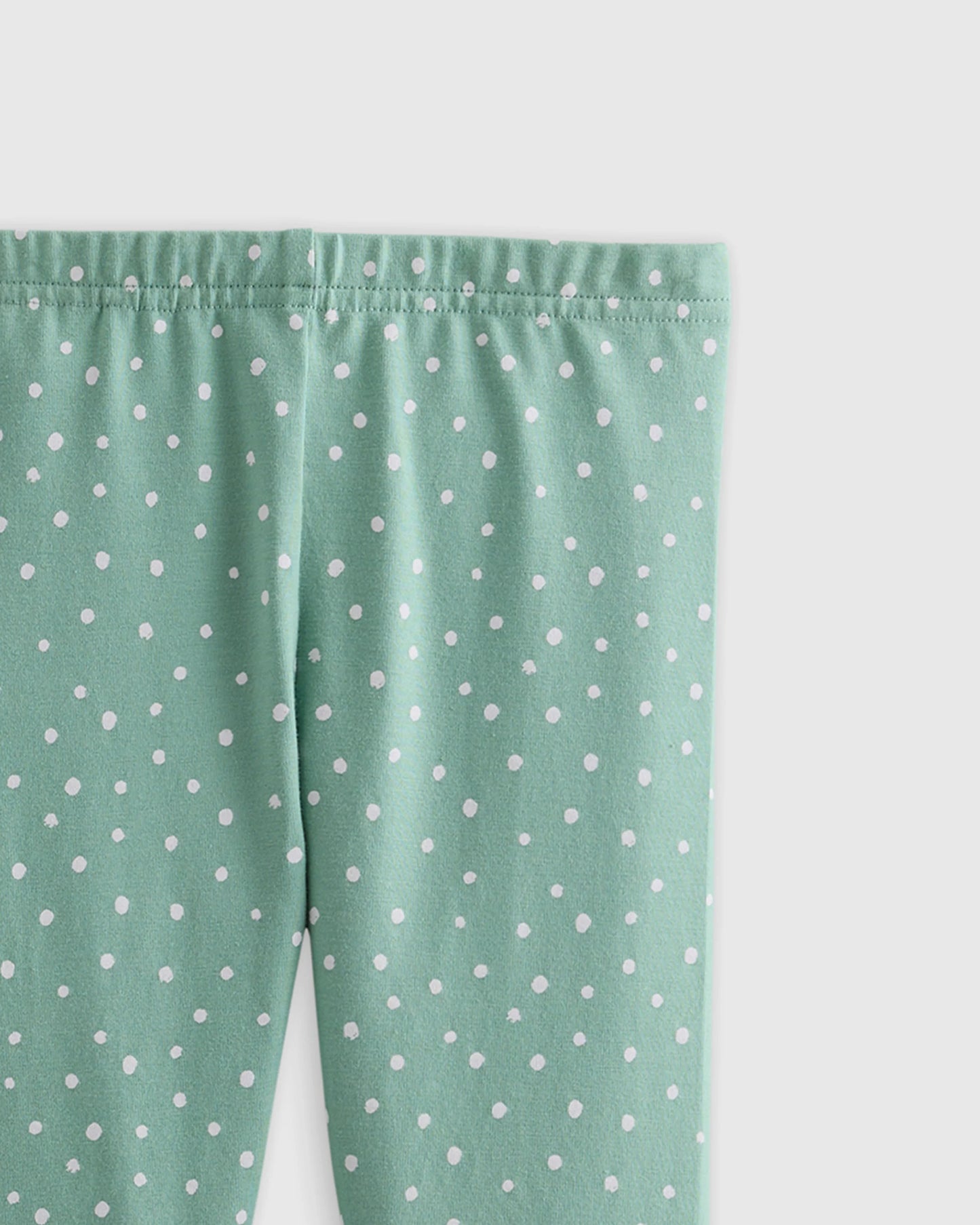 Organic Cotton Leggings - 12-18M / Bright Blush