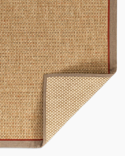 Kitt Indoor/Outdoor Rug - 2' x 4' / Brown/Beige