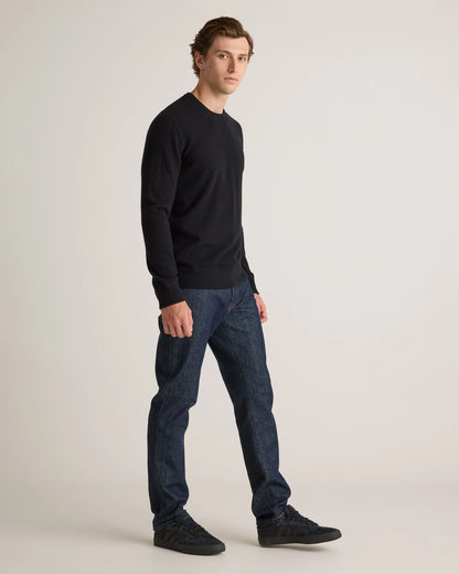 Mongolian Cashmere Sweatshirt - S / Black