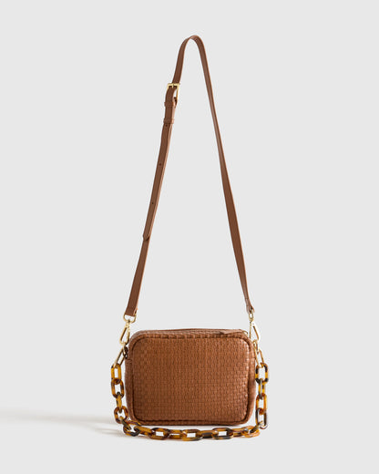 Resin Shoulder Strap - One Size / Ginger Tortoise