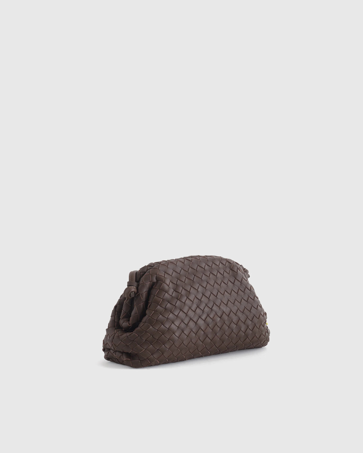 Naomi Handwoven Clutch - One Size / Black