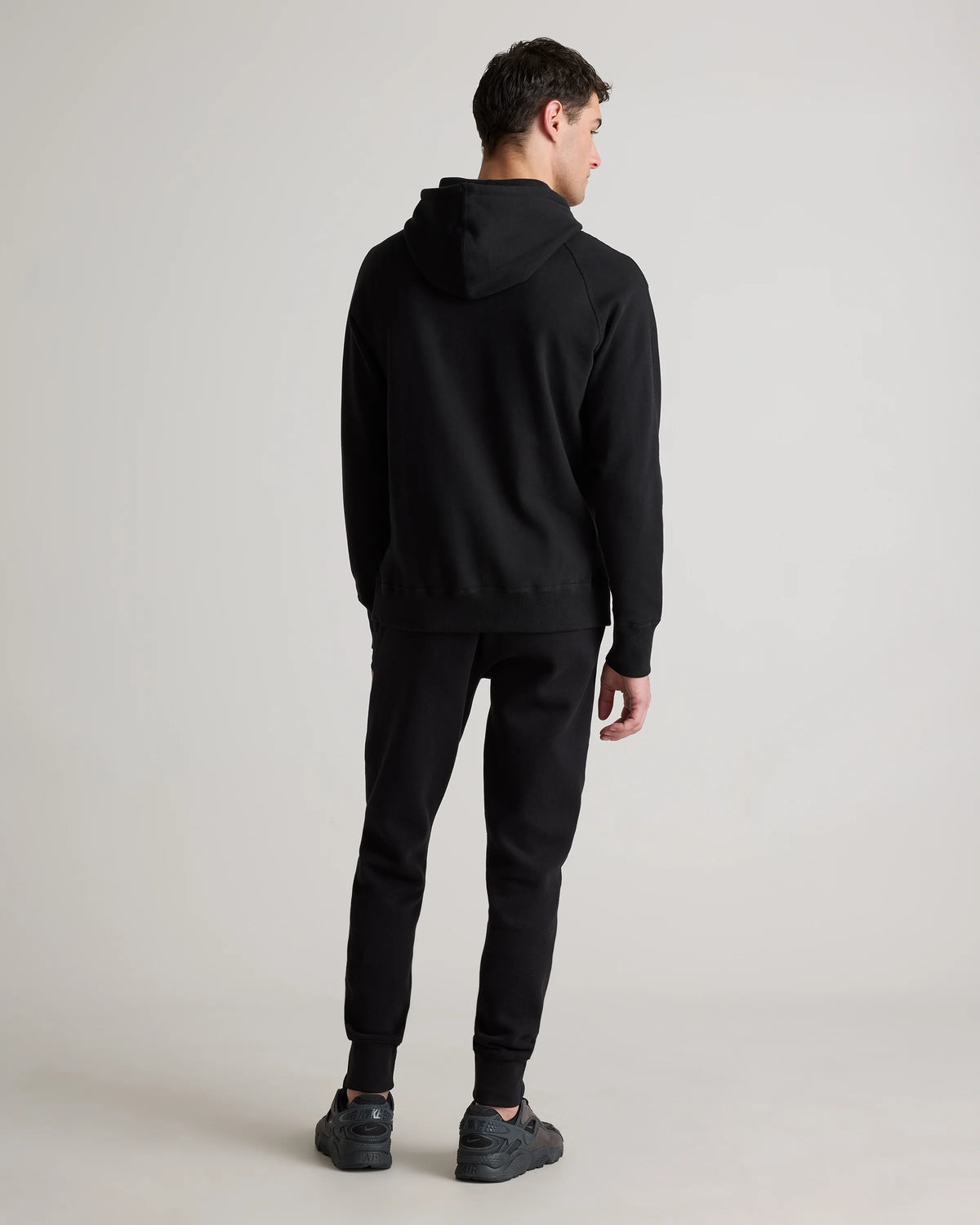 Organic Midweight French Terry Pullover Hoodie - S / Light Heather Grey