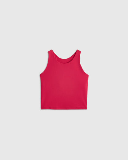 Girls Ultra-Form Fitted Tank - 6 / Storm Blue