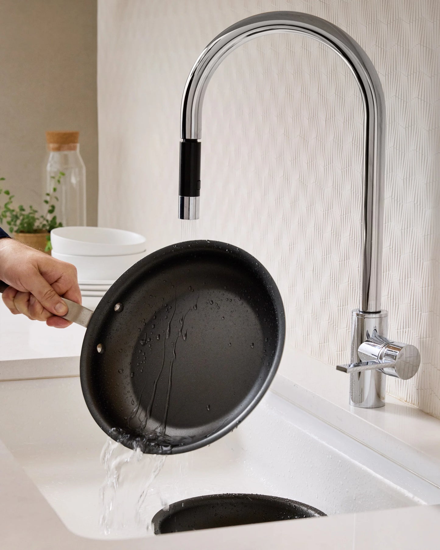 5-Ply Stainless Steel 8" Nonstick Frying Pan - One Size / No Color