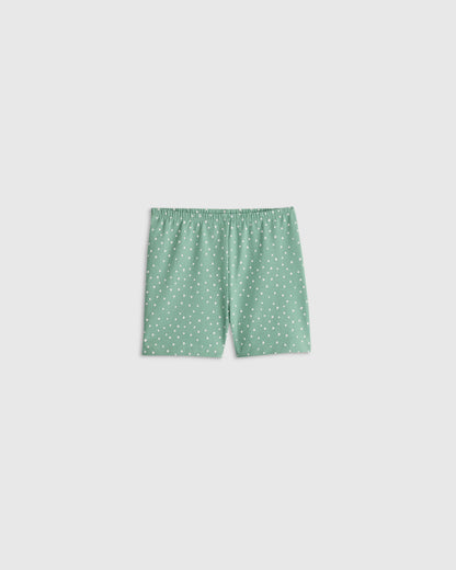 Organic Cotton Cartwheel Shorts - 2T / Bright Blush