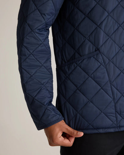 Featherless Quilted Jacket - S / Black