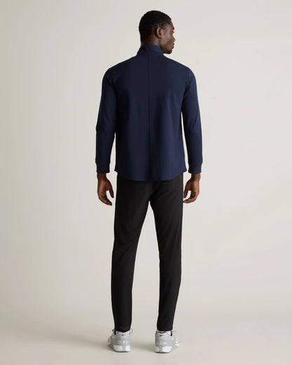 On Par Half-Zip Pullover - S / Deep Navy