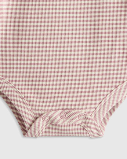 Softest Rib Short Sleeve Bodysuit - 0-3M / Deep Sea Blue