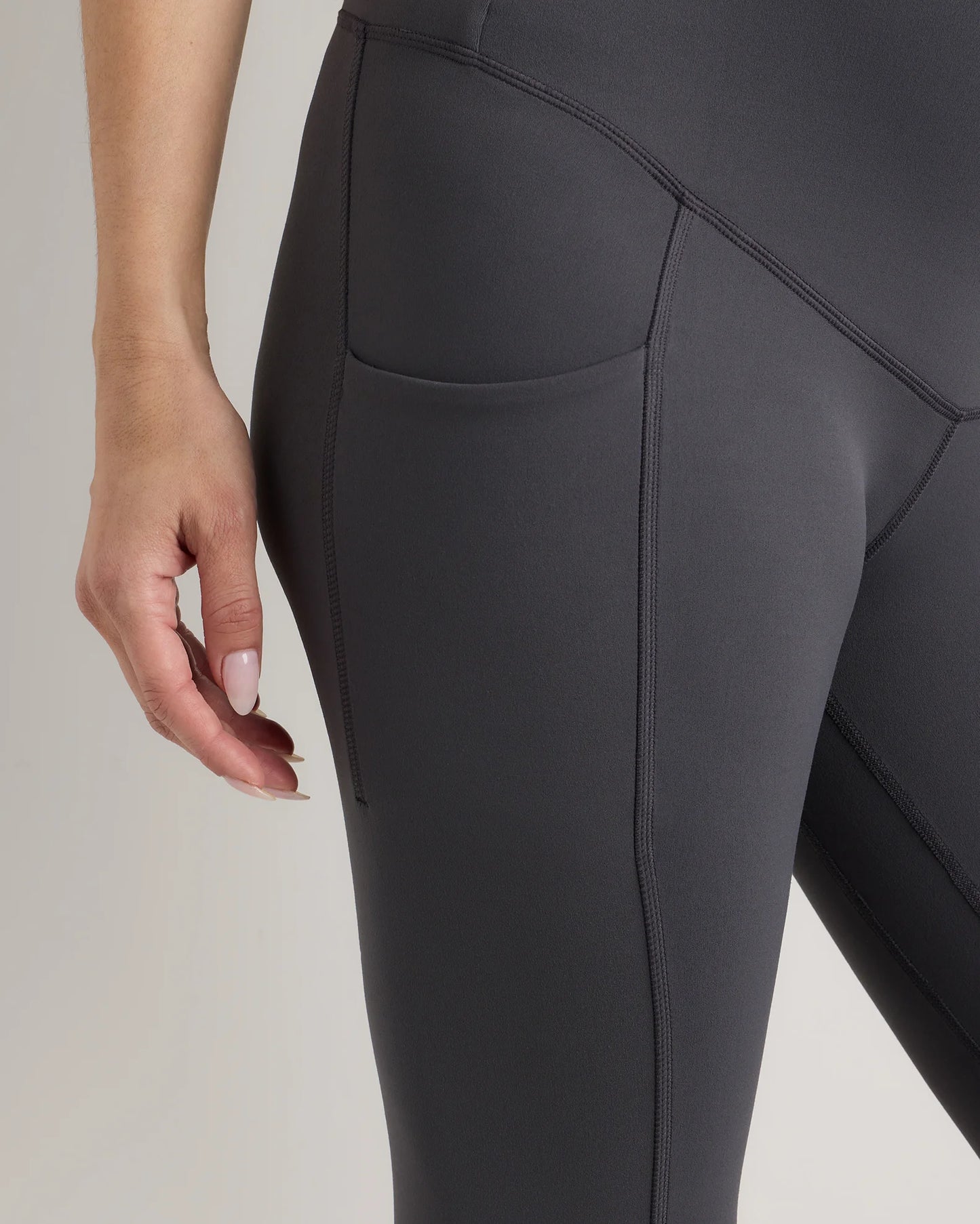 Ultra-Form Maternity Pocket Leggings - XS / Black
