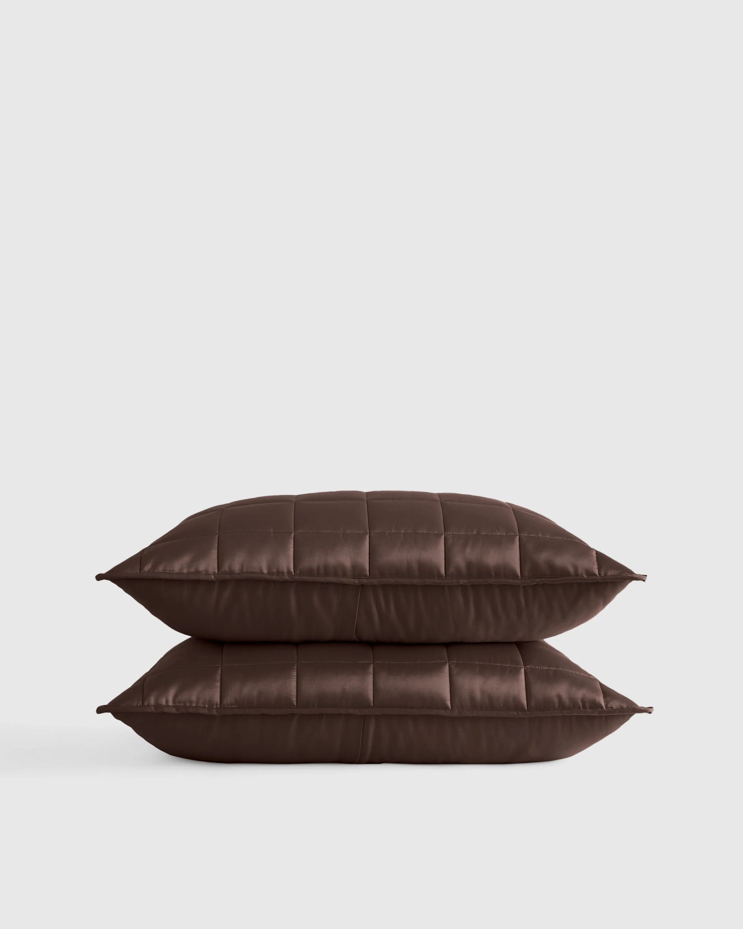 Bamboo Box Quilted Sham Set - Standard / Sage