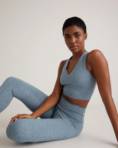 Ultra-Soft High-Rise Legging - XS / Heather Oatmeal
