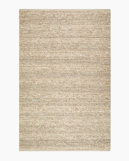 Rowan Handwoven Wool Rug - 5' x 8' / Sand