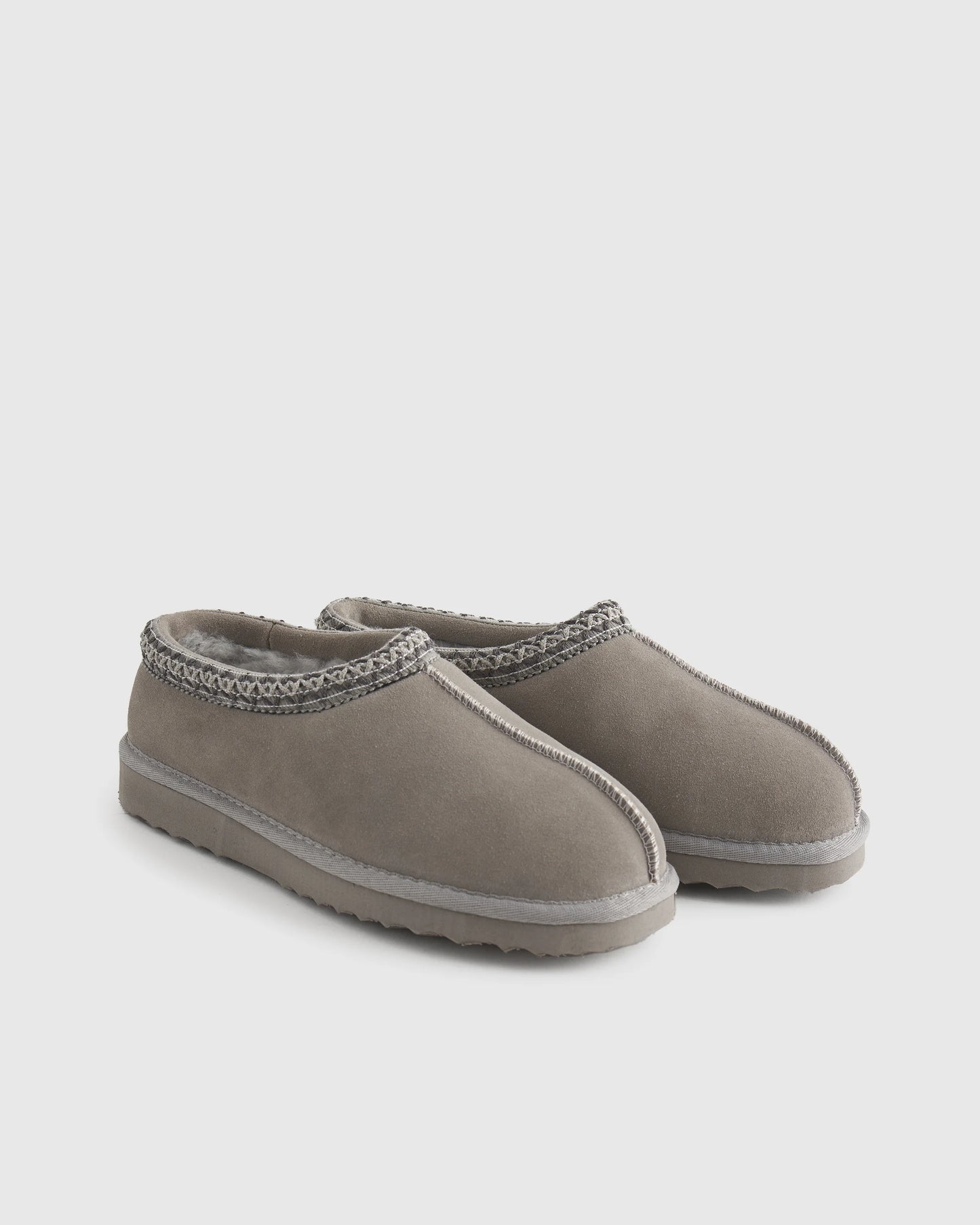 Australian Shearling Clog Slipper - 5 / Pecan