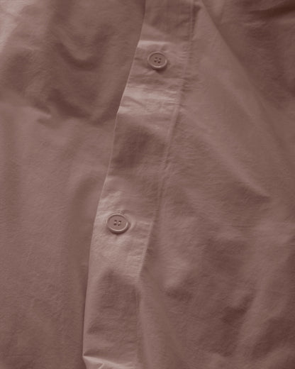 Organic Brushed Cotton Duvet Cover - Twin / Toffee