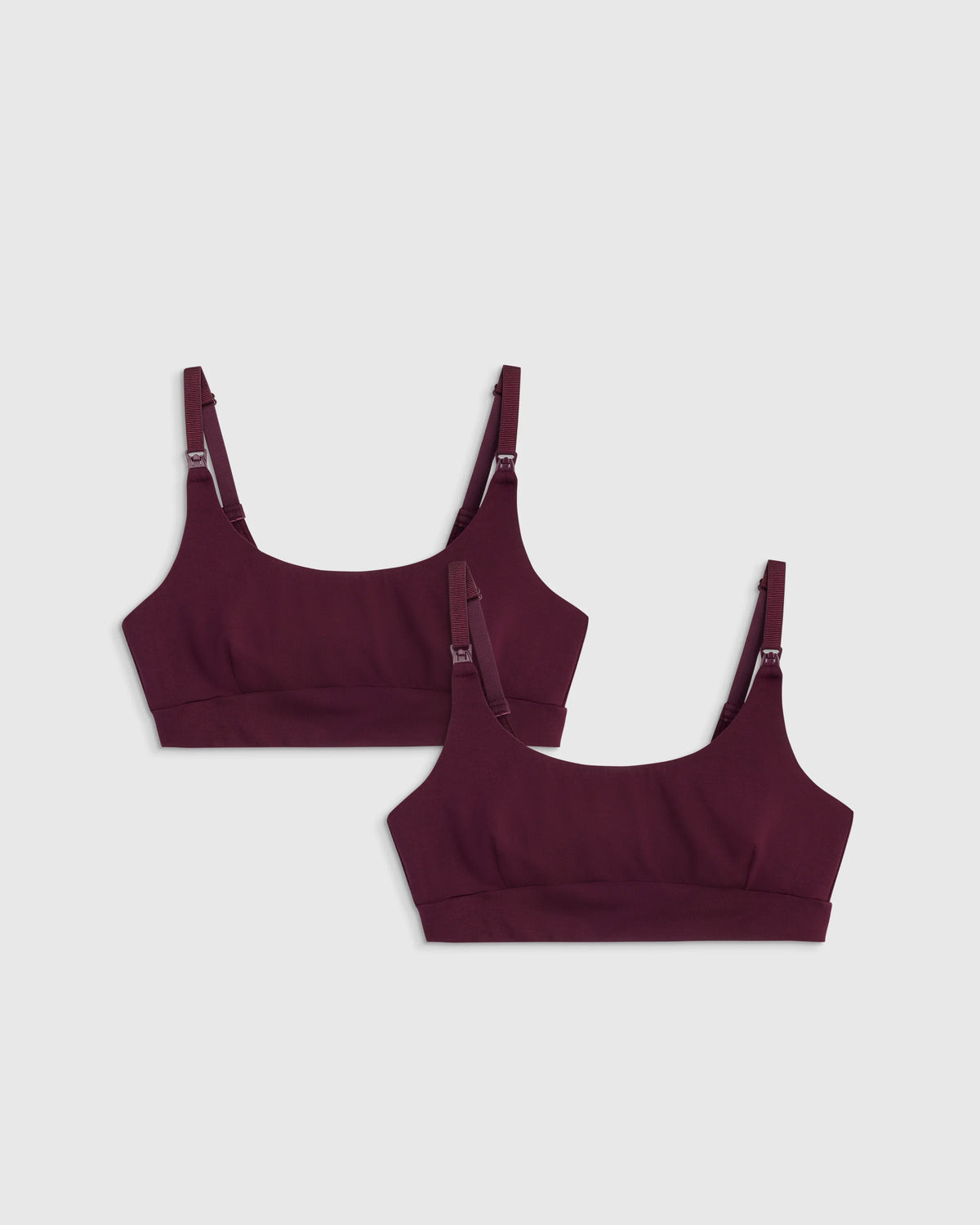Micromodal Nursing Bra (2-pack) - XS / Black