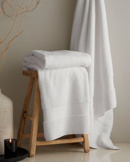Turkish Ultra Plush Bath Sheet Bundle - One Size / White