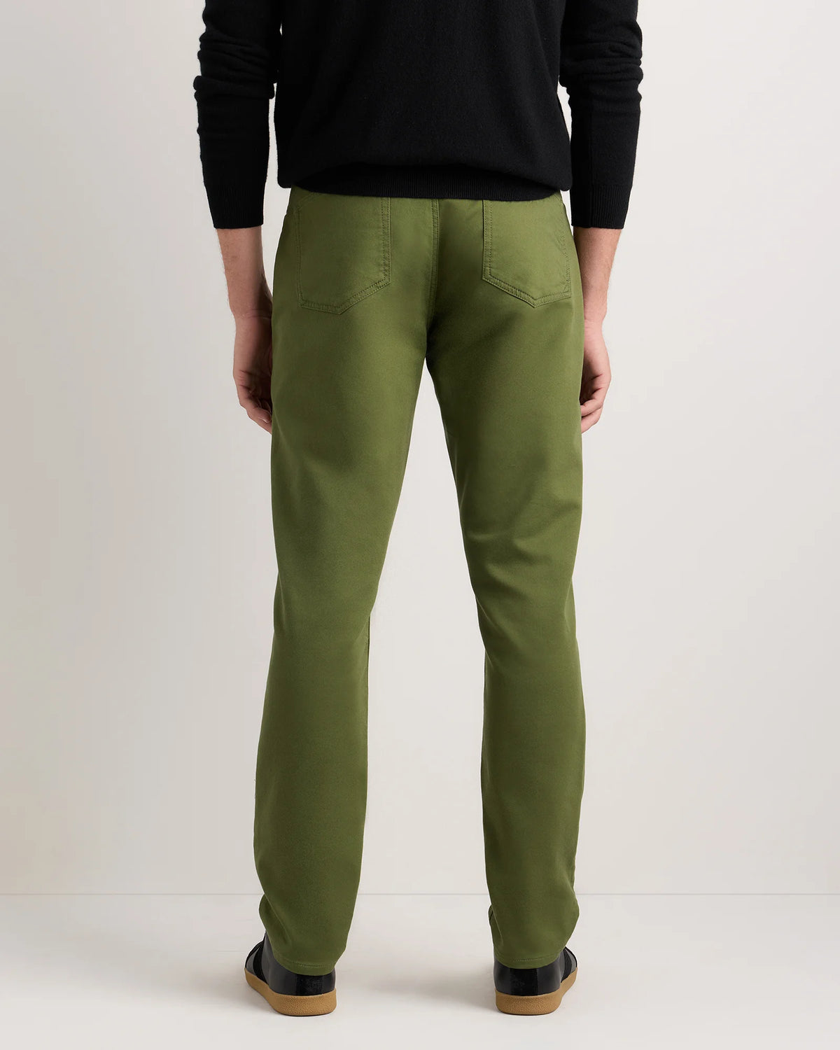 Comfort Stretch Traveler 5-Pocket Pants - Athletic Tapered - 30X30 / Chive